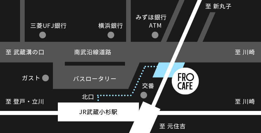 FRO-CAFE MAP